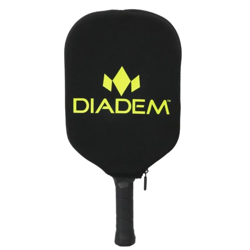 Diadem Covers Diadem Pickleball Paddle Cover - Black & Yellow