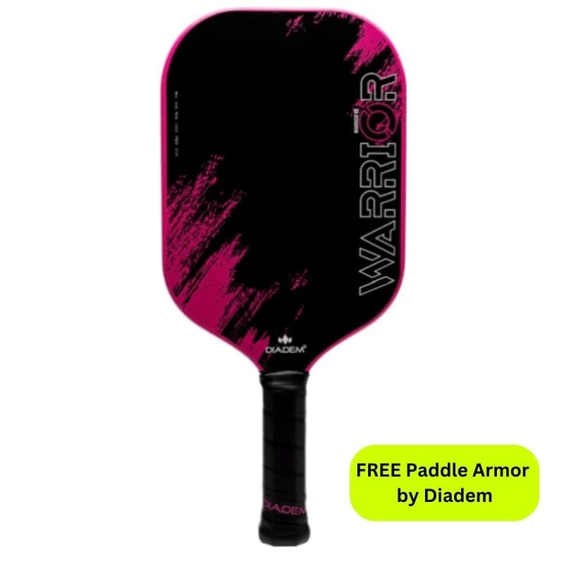 
                  
                    Diadem Paddles Diadem Warrior V2 Carbon Fiber Pickleball Paddle - Pink
                  
                